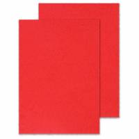 Q-connect karton for-/bagside A4 250g r&oslash;d 100ark