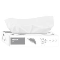 Katrin Plus ansigtsservietter 2-lags hvid 40x100stk