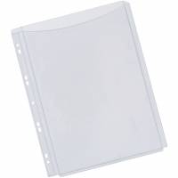 Q-connect kataloglomme A4 180my klar 5stk