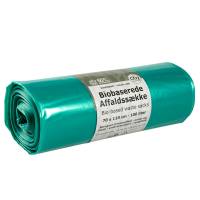 BIO-affaldss&aelig;kke 100L 70x110cm 40my gr&oslash;n 10stk