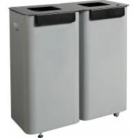 Modulspande affaldssortering 2x70L