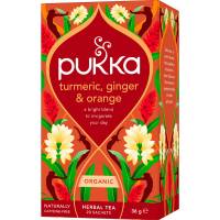 Pukka Turmeric, Ginger & Orange tea 20 tebreve
