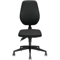 Paris kontorstol asynkron sort stel h&oslash;j ryg