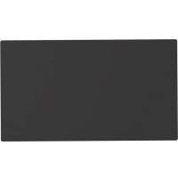Bordplade sort linoleum rektangul&aelig;r, 80x140cm