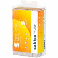 Satino Smart h&aring;ndkl&aelig;deark 2lags 23x24cm hvid 4000ark