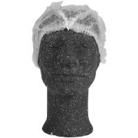 Nonwoven h&aring;rnet str. XL hvid 100stk