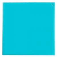 NAGA magnetisk glastavle 100x100cm turkis