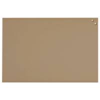 NAGA magnetisk glastavle 60x80cm beige