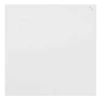 NAGA magnetisk glastavle 100x100cm Pure White
