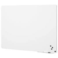 NAGA magnetisk whiteboard u/ramme m/starts&aelig;t 117x87cm hvid