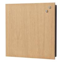 NAGA magnetisk glas n&oslash;gleskab 5x30x30cm egefiner