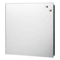 NAGA magnetisk glas n&oslash;gleskab 5x30x30cm spejl