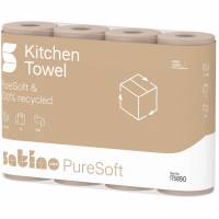 Satino PureSoft k&oslash;kkenrulle 3-lags 26cmx14m 32rl