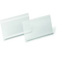 Durable Hard Cover selvkl&aelig;bende lagerlommer 153x213mm 10stk