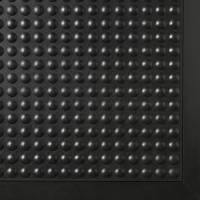 Matting Yoga Bubble arbejdsm&aring;tte 90x120cm 15mm sort