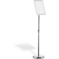 Durable gulvskilt m/klikramme A4 s&oslash;lv