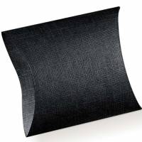 Gavekort&aelig;ske 170x130x40mm sort 200stk