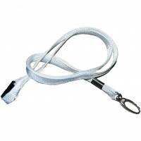 Halssnor 10mm hvid 100stk