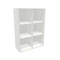 Kontorreol C3 6 rum hvid