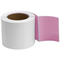 D&aelig;klabel etiketter 75x100mm &Oslash;76mm r&oslash;d