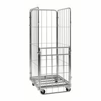 Kongamek rullebur m/halvh&aelig;ngt l&aring;ge 720x800x1800mm 400kg