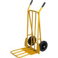 Kongamek bagagevogn m/gummihjul 780x555x1110mm gul 250kg