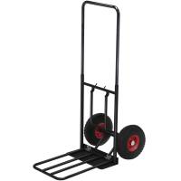 Kongamek bagagevogn 800x430x1150mm sort 150kg