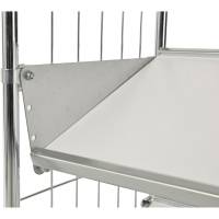 Kongamek h&aelig;ldende hylde 606x238x2mm