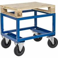 Kongamek halv pallevogn 800x600x654 mm 800 kg Bl&aring;