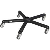 Kongamek d&aelig;kvogn 650x650x130mm sort 120kg