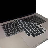 Philbert tastatur cover t/MacBook 13-16" 2021-2023 sort