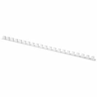 Q-connect spiralrygge 12mm 95ark hvid 100 stk