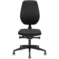 Paris kontorstol synkron sort stel h&oslash;j ryg