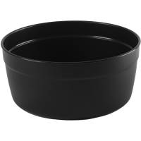 Verive rund plastsk&aring;l 66x&Oslash;120mm 500ml sort
