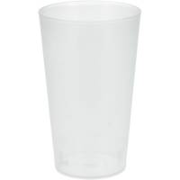 Verive plastglas &Oslash;99mm 500ml klar
