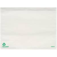 F&oslash;lgeseddellommer papir u/tryk C5 165x225mm mat hvid 1000stk