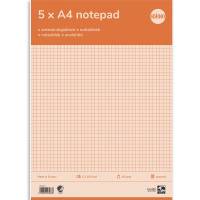 Rhino standardblok 60g A4 kvadreret 4 huller