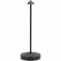 Securit Angelina LED bordlampe 30x&Oslash;10,5cm sort
