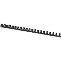 Q-connect spiralrygge 16mm 145ark sort 50stk