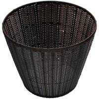 Jungle kurvedisplay fod 500x&Oslash;595mm brun