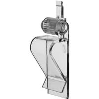 Kasseklemme t/prisdisplay transparent