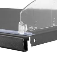 Deleskinne m/standardtape 1000mm transparent