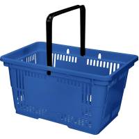 Indk&oslash;bskurv 28L bl&aring;