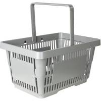 Indk&oslash;bskurv 20L gr&aring;