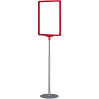Plakatstander A5 320-620mm r&oslash;d