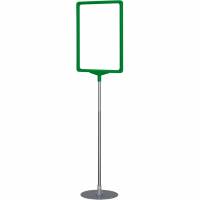 Plakatstander A4 320-620mm gr&oslash;n