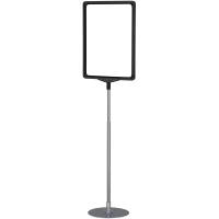 Plakatstander A4 320-620mm sort