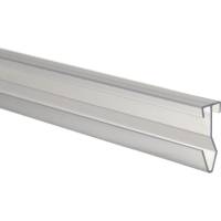 Hook indsatsskinne t/plakatskinne 1000mm transparent