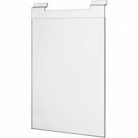 Luna akryllomme t/papirindstik A4 h&oslash;jformat glasklar