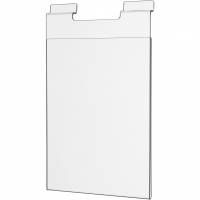 Luna akryllomme t/papirindstik A5 h&oslash;jformat glasklar